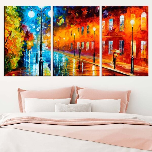 Conjunto De Telas Decorativas City