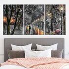 Conjunto De Telas Decorativas Magnificent Evening