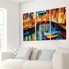 Conjunto De Telas Decorativas Painting City