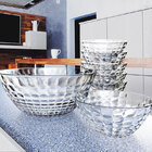 Conjunto De Tigelas De Vidro 7 Peças Bubble, Vdr7511, Euro Ho