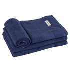 Conjunto de Toalhas Empire Algodão Azul 4 Peças Karsten