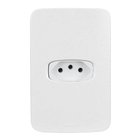 Conjunto de Tomada 10A 4X2 Branco Gracia