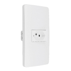Conjunto Tomada Branco 2P+T 10A 250V Orion Schneider