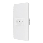 Conjunto Tomada Branco 2P+T 10A 250V Orion Schneider