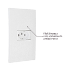 Conjunto de Tomada Energia 20A Branco InovaPro Alumbra