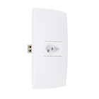 Conjunto de Tomada Energia 20A Branco Lille Lexman