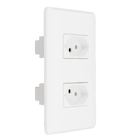 Conjunto de Tomada Energia 20A Branco S19 Simon