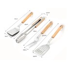 Conjunto de Utensílios Aço Inox 44x10cm Naterial