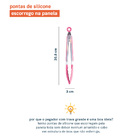 Conjunto De Utensílios Clássicos 6 Peças Rosa