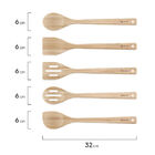 Conjunto De Utensílios De Bambu De 06 Peças