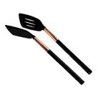 Conjunto De Utensílios De Silicone Rose Gold 6 Peças - Casamb