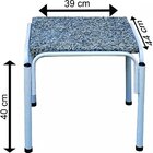 Conjunto De Varanda 4 Cadeiras E Mesa De Centro Veneza Luxo