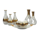 Conjunto De Vasos Enfeite Rack Sala Vasinho Decorativo - Bran
