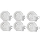 Conjunto De Xicara Para Cha Com Pires Schmitd