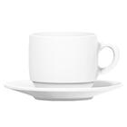 Conjunto De Xícaras Chá Nadir Opaline 240ml Com Pires 12 Peças