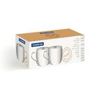 Conjunto De Xícaras Inox Para Café Acabamento Brilho 2 Peças