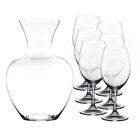 Conjunto Decanter 6 Taças Riedel Ouverture Cristal Vinho Top