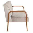 Conjunto Decorativo Anita Kit Namoradeira + Poltrona Sala, Re