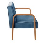 Conjunto Decorativo Anita Kit Namoradeira + Poltrona Sala, Re