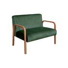 Conjunto Decorativo Anita Kit Namoradeira + Poltrona Sala, Re