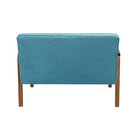 Conjunto Decorativo Anita Namoradeira + Poltronas Sala, Recep