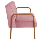 Conjunto Decorativo Anita Namoradeira + Poltronas Sala, Recep