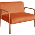 Conjunto Decorativo Anita Namoradeira + Poltronas Sala, Recep