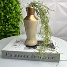 Conjunto Decorativo Livro Voe + Vaso Garrafa Na Cor Cobre