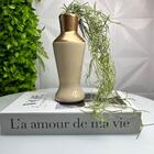 Conjunto Decorativo Livro Voe + Vaso Garrafa Na Cor Cobre