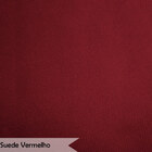 Conjunto Decorativo Poltrona Com Puff Opala Suede Vermelho -