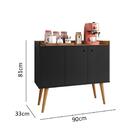 Conjunto Decorativo Sala Kit 3 Mesinhas Lateral Apoio Centro