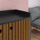 Conjunto Decorativo Sala Kit 3 Mesinhas Lateral Apoio Centro