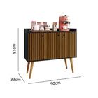 Conjunto Decorativo Sala Kit 3 Mesinhas Lateral Apoio Centro