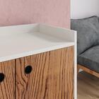 Conjunto Decorativo Sala Kit 3 Mesinhas Lateral Apoio Centro