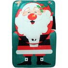 Conjunto Decorativo Tapetes Natal Banheiro Enfeite Natalino