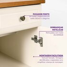 Conjunto Dormitório 1 Berço 1 Cômoda Baby Ananda Casatema Mad