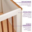 Conjunto Dormitório 1 Berço 1 Cômoda Baby Ananda Casatema Mad