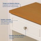 Conjunto Dormitório 1 Cama Casal 2 Mesas De Cabeceira Ananda