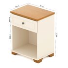 Conjunto Dormitório 1 Cama Queen 1 Mesa De Cabeceira 1 Cômoda