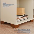 Conjunto Dormitório 1 Cama Solteiro 1 Mesa De Cabeceira Anand