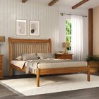 Conjunto Dormitório Cama Napoli 140 + 2 Mesa De Cabeceira Sli