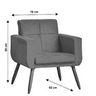 Conjunto Duas Poltronas Decorativas Aline D Less