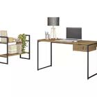 Conjunto Escritorio 03 Pecas Industrial Crome 09 Kappesberg