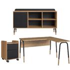 Conjunto Escritório 3 Peças 28001x995x998 Artesano