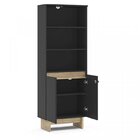 Conjunto Escritório 3 Peças Com 1 Mesa, 1 Gaveteiro E 1 Estan