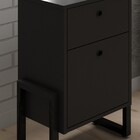 Conjunto Escritório 3 Peças Mesa 120cm Estante 5 Prateleiras