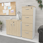 Conjunto Escritório Armário Baixo E Gaveteiro Arquivo C/ Fech