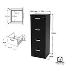 Conjunto Escritório Armário Baixo E Gaveteiro Arquivo Com Fec