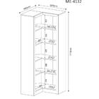 Conjunto Escritorio Completo 03 Peças Cj14 Tecno Mobili