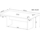 Conjunto Escritorio Completo 05 Peças Cj18 Tecno Mobili